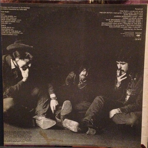 Tom Rush : Tom Rush (LP,Album,Reissue)
