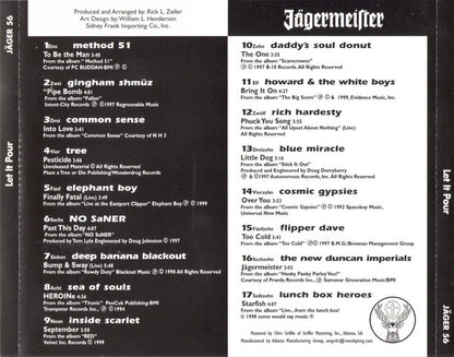 Various : Let It Pour Jagermeister (Compilation,Promo)
