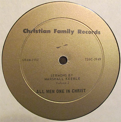 Marshall Keeble : Sermons By Marshall Keeble Volume 2 (LP,Album)