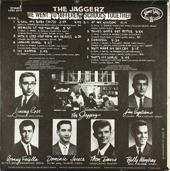 Jaggerz, The : We Went To Different Schools Together (LP,Album,Stereo)