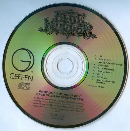 Blue Murder (2) : Blue Murder (Album)