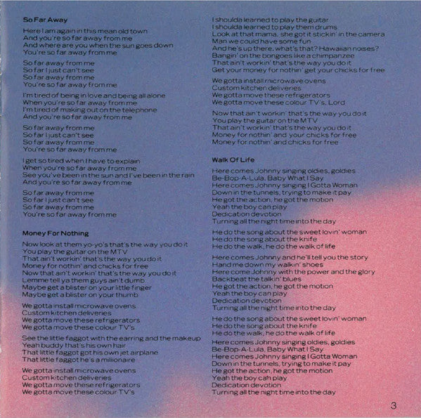 Dire Straits : Brothers In Arms (Album)