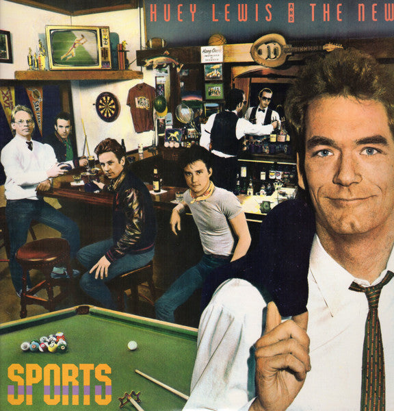 Huey Lewis & The News : Sports (LP,Album,Club Edition)