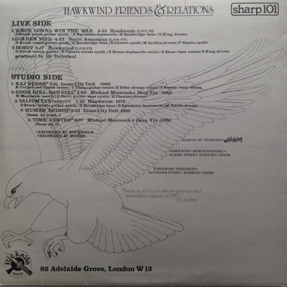 Various : Hawkwind Friends & Relations (LP)