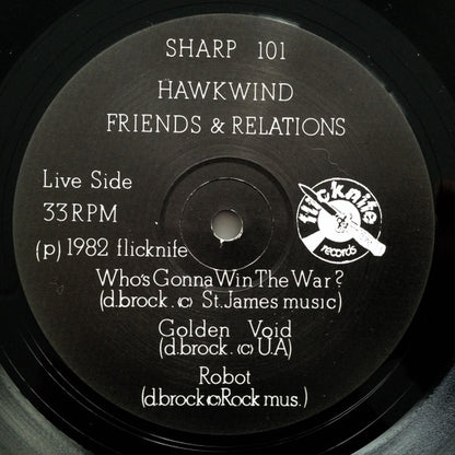 Various : Hawkwind Friends & Relations (LP)