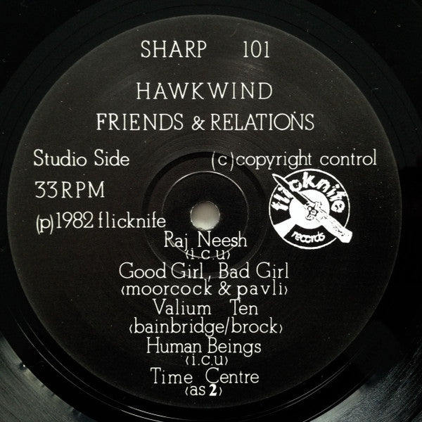 Various : Hawkwind Friends & Relations (LP)