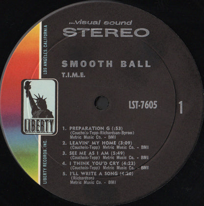 T.I.M.E. (3) : Smooth Ball (LP,Album,Stereo)