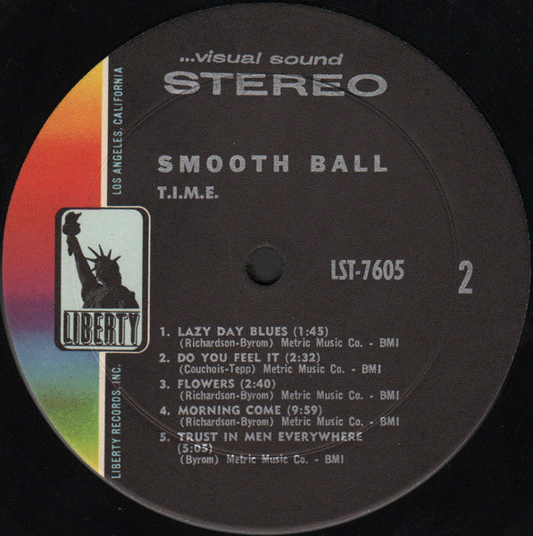 T.I.M.E. (3) : Smooth Ball (LP,Album,Stereo)