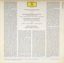 Wolfgang Amadeus Mozart - Berliner Philharmoniker · Herbert von Karajan : Eine Kleine Nachtmusik, Divertimento KV 287 (LP,Album)