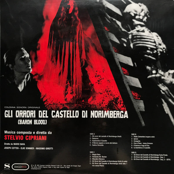 Stelvio Cipriani : Gli Orrori Del Castello Di Norimberga (Baron Blood) (LP,Album,Limited Edition,Remastered)