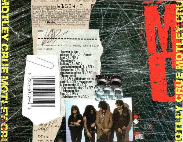 Mötley Crüe : Motley Crue (Album)