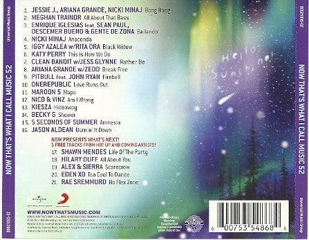 Various : Now That's What I Call Music! 52 (Compilation)
