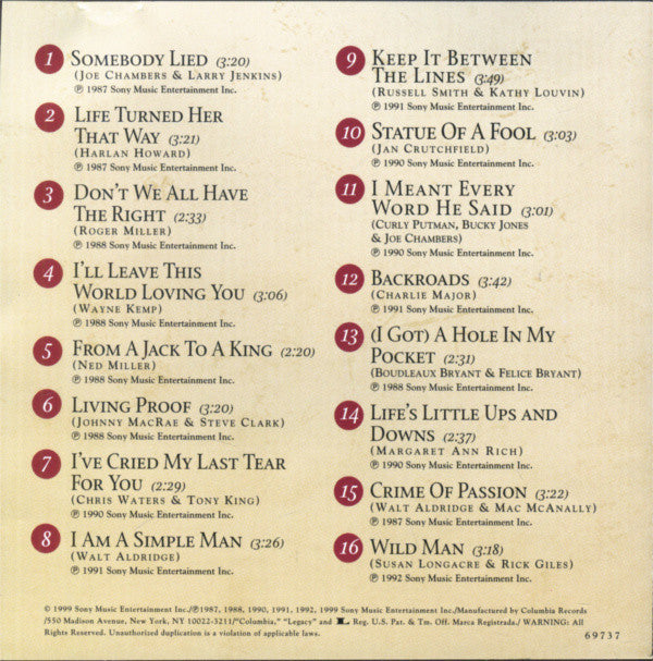 Ricky Van Shelton : 16 Biggest Hits (Compilation)