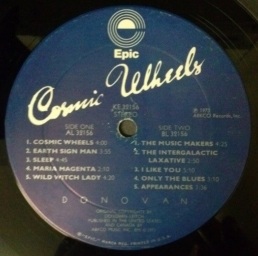 Donovan : Cosmic Wheels (LP,Album)