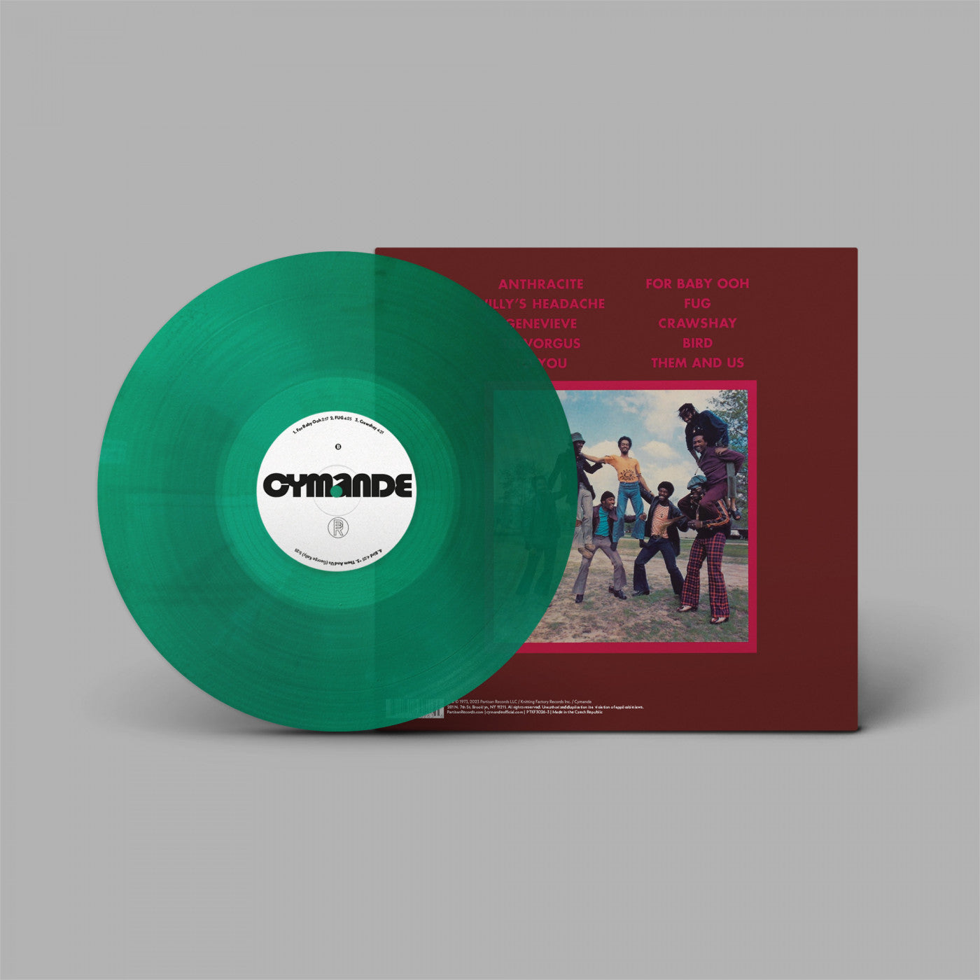 Cymande - Second Time Round (Green LP Vinyl) UPC: 720841302636