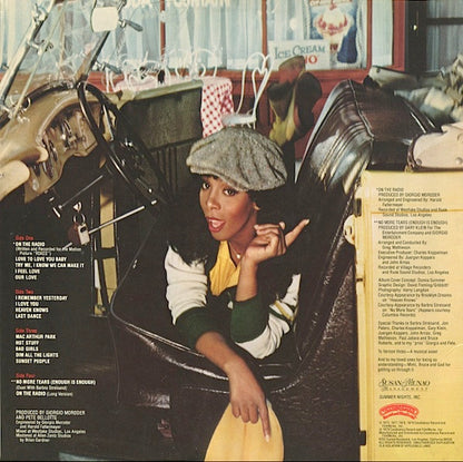 Donna Summer : On The Radio - Greatest Hits Volumes I & II (LP,Compilation,Partially Mixed,Stereo)