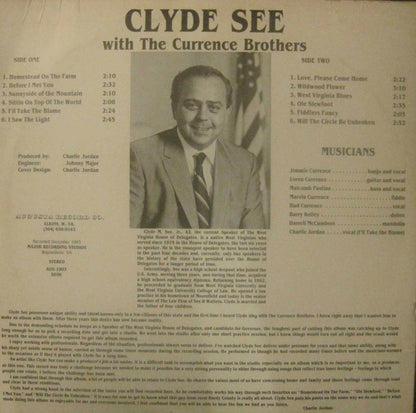 Clyde See With Currence Brothers, The : Clyde See With The Currence Brothers (LP,Album)