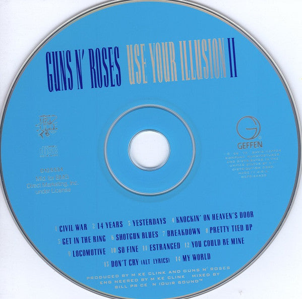 Guns N' Roses : Use Your Illusion II (Album,Club Edition)