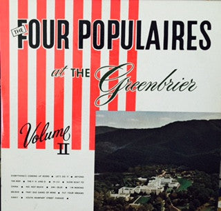 Four Populaires, The : At The Greenbriar - Volume 2 (LP,Album,Mono)