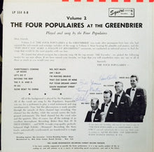 Four Populaires, The : At The Greenbriar - Volume 2 (LP,Album,Mono)