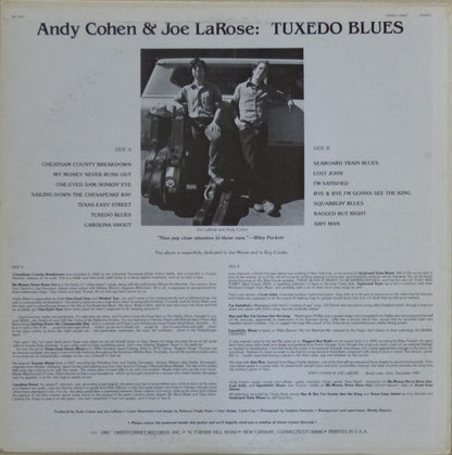Andy Cohen (3), Joe LaRose : Tuxedo Blues (LP,Album)