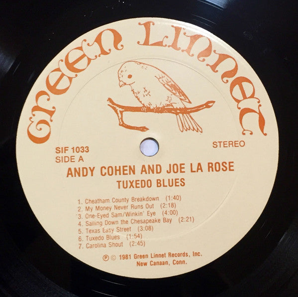 Andy Cohen (3), Joe LaRose : Tuxedo Blues (LP,Album)