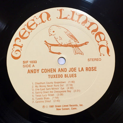 Andy Cohen (3), Joe LaRose : Tuxedo Blues (LP,Album)