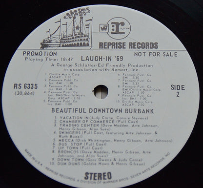 "Rowan & Martin's Laugh-In" Cast : Laugh-In '69 - Original Cast Album (LP,Album,Promo)