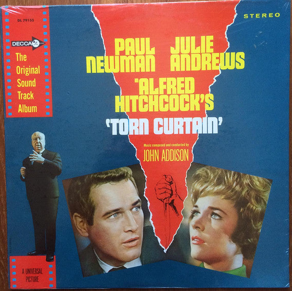 John Addison : Alfred Hitchcock's "Torn Curtain" - The Original Sound Track Album (LP,Album,Stereo)