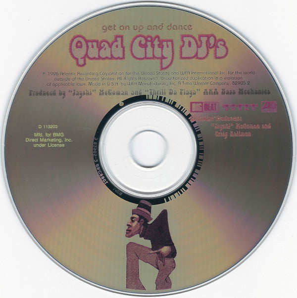 Quad City DJ's : Get On Up And Dance (Album,Club Edition)