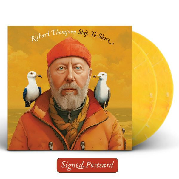 Richard Thompson - Ship To Shore (Indie Exclusive, 2LP Marbled Yellow  Vinyl, Autographed Insert)