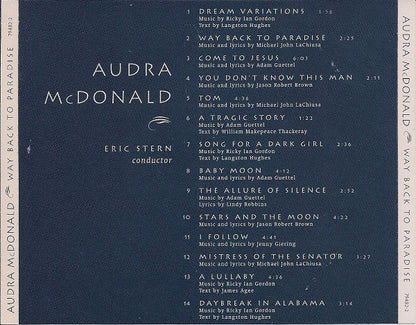 Audra McDonald : Way Back To Paradise  (Album)