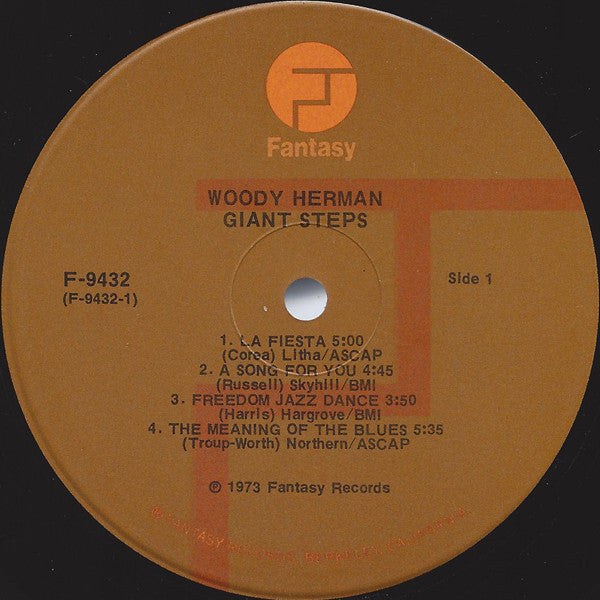 Woody Herman : Giant Steps (LP)