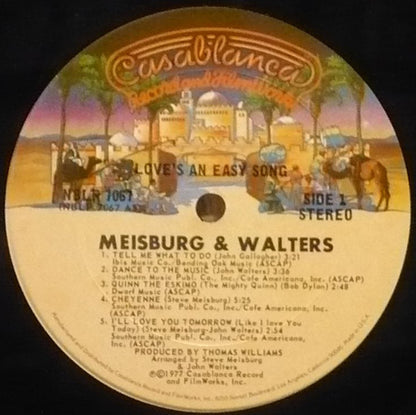 Meisburg & Walters : Love's An Easy Song (LP,Album,Promo)