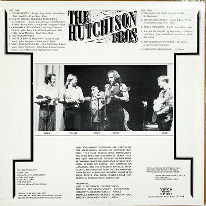 The Hutchison Brothers : The Hutchison Bros. (LP,Album,Stereo)