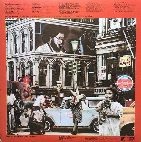 Gary Bartz : Music Is My Sanctuary (LP,Album)