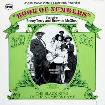 Sonny Terry & Brownie McGhee : Book Of Numbers Original Motion Picture Soundtrack Recording (LP,Album)
