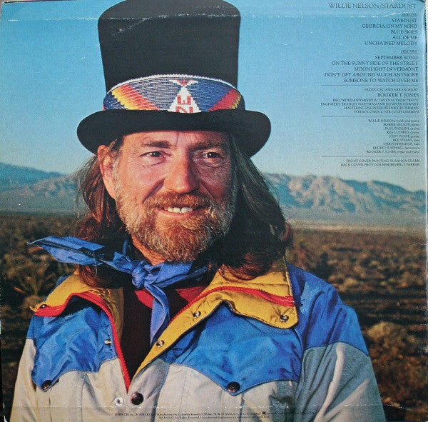 Willie Nelson : Stardust (LP,Album,Stereo)