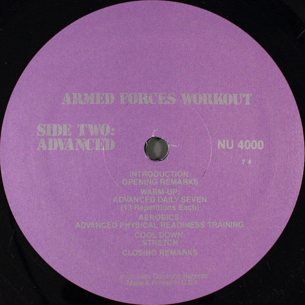 Bill Dower : Armed Forces Workout (LP)
