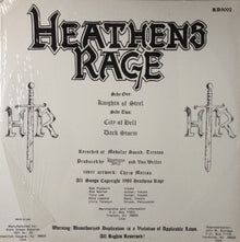 Heathens Rage : Heathens Rage (12",33 ⅓ RPM)