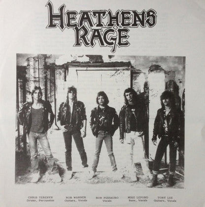 Heathens Rage : Heathens Rage (12",33 ⅓ RPM)