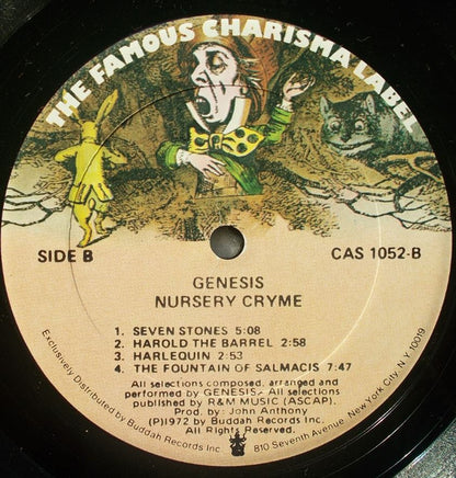 Genesis : Nursery Cryme (LP,Album,Reissue)