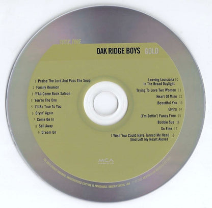 Oak Ridge Boys, The : Gold (Compilation,Remastered)