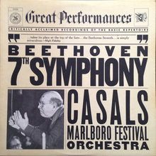 Ludwig van Beethoven - Pablo Casals, Marlboro Festival Orchestra : Beethoven: Symphony No. 7 (LP,Album,Reissue,Remastered,Stereo)