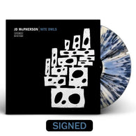 JD McPherson - Nite Owls (Indie Exclusive, Blue, Black and White Splatter LP Vinyl, Signed)