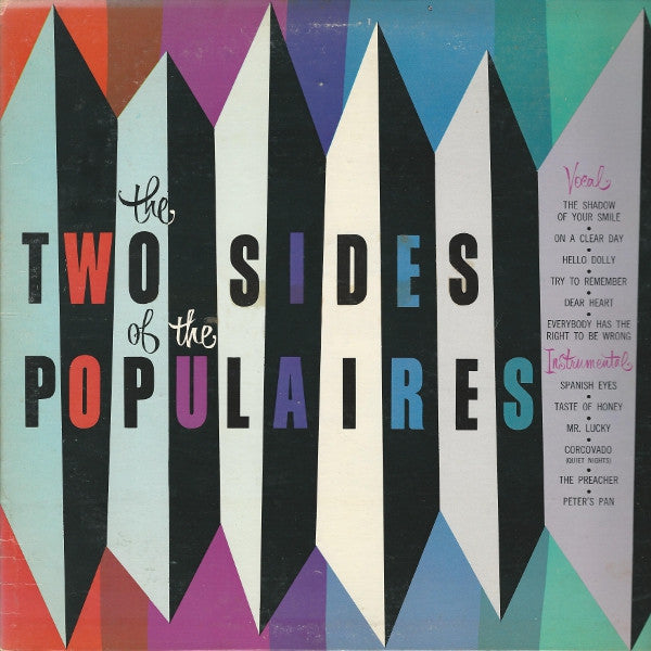 Four Populaires, The : The Two Sides Of The Populaires (LP,Album,Mono)