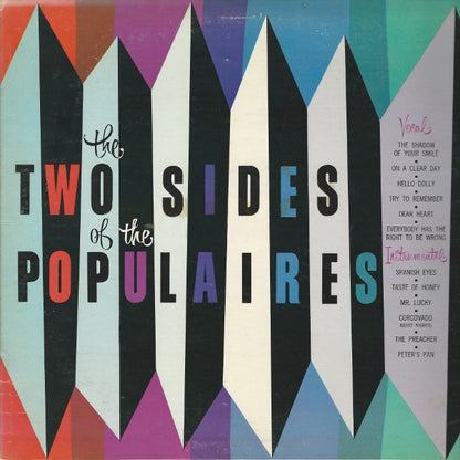 Four Populaires, The : The Two Sides Of The Populaires (LP,Album,Mono)