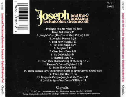 Andrew Lloyd Webber & Tim Rice : Joseph And The Amazing Technicolor Dreamcoat (Album)