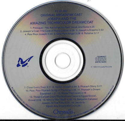 Andrew Lloyd Webber & Tim Rice : Joseph And The Amazing Technicolor Dreamcoat (Album)