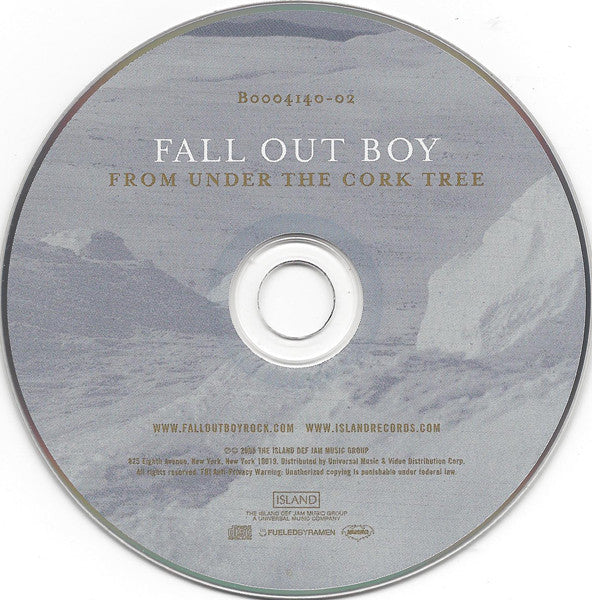 Fall Out Boy : From Under The Cork Tree (Album)